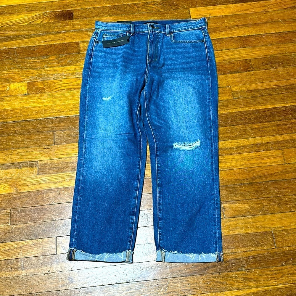 Banana Republic Vintage Straight Leg Jeans, High Rise, Sz 30, NWT